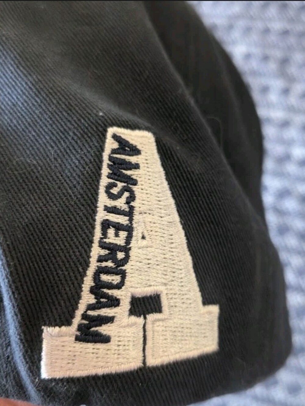 Robin Ruth Amsterdam Patch Snapback - Navy - Picture 3 of 5